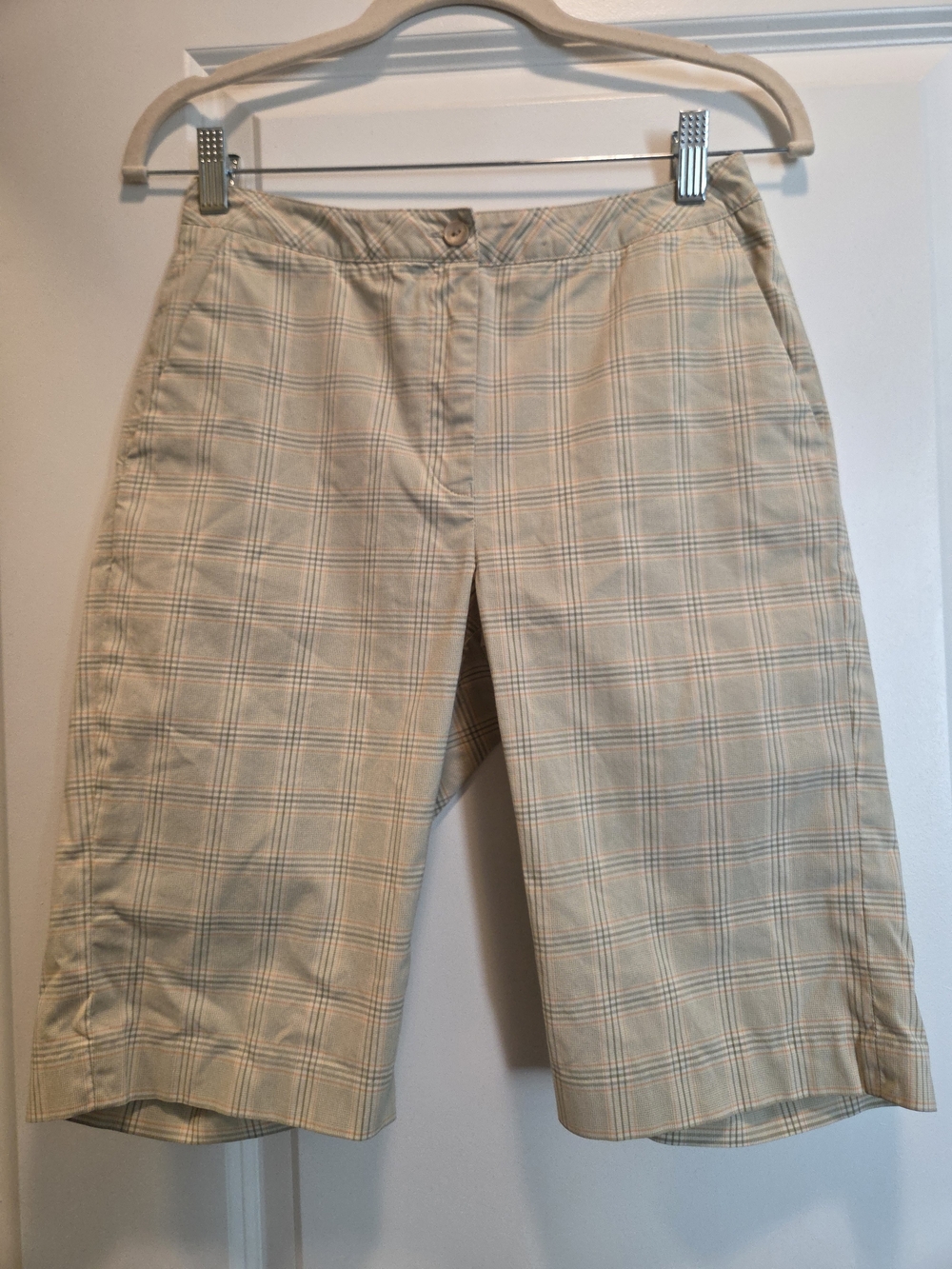 EP Pro Plaid Bermuda Golf Shorts Women’s Size 2